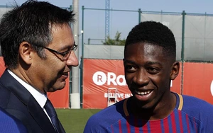 Chủ tịch Barca: 'Dembele nay đã xuất sắc hơn cả Neymar'