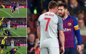 Fan Liverpool giận dữ vì cho rằng Messi 'ăn vạ như Neymar'