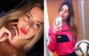 Cầu thủ 14 tuổi tụt quần thách thức nữ trọng tài xinh đẹp