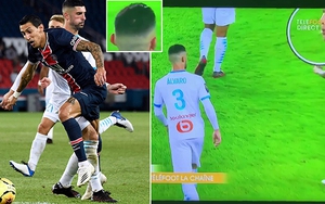 VIDEO: Cận cảnh pha Di Maria phun nước bọt vào mặt đối phương