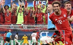 Khoảnh khắc Martinez ghi ‘bàn thắng vàng’ ở hiệp phụ, Bayern giành Siêu cúp châu Âu