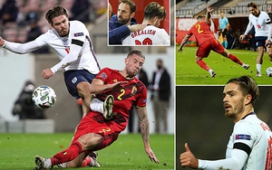 Khoảnh khắc xuất thần của Jack Grealish trước tuyển Bỉ gây bão mạng xã hội