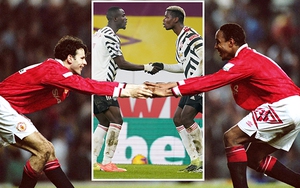 MU: Pogba và Bailly gây sốt với màn ăn mừng gợi nhớ Giggs và Paul Ince