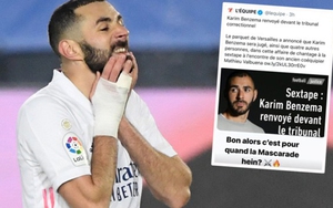 Hầu tòa vì cáo buộc tống tiền, Benzema phản ứng ra sao?