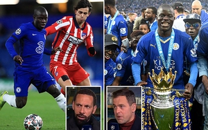 Kante gây sốc khi chạy 70 mét trong vòng 8 giây ở phút 94