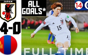 Nhật Bản thắng 14-0 ở vòng loại World Cup 2022