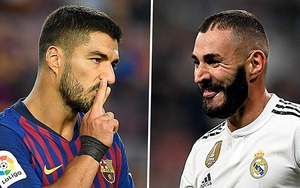 Trực tiếp bóng đá Atletico vs Real Madrid: Trận chiến của Suarez và Benzema