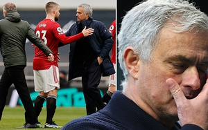 MU: Luke Shaw và Solskjaer ăn mừng ngay trước mặt Mourinho