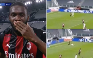 Tomori gây sốt khi 'đè văng' Ronaldo trận Milan hủy diệt Juventus