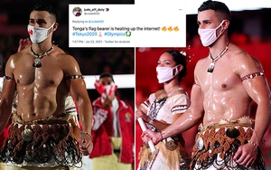 VĐV ngực trần gây sốt ở lễ khai mạc Olympic Tokyo