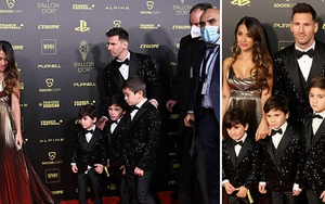 Fan ngưỡng mộ hành động bảo vệ vợ của Messi ở gala Quả bóng Vàng