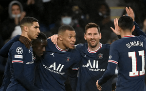 Messi và Mbappe giúp PSG đại thắng, Man City thua Leipzig