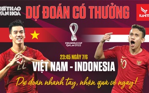 Dự đoán Vòng loại World Cup 2022: Trận Việt Nam vs Indonesia