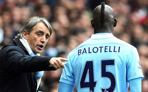 Roberto Mancini tuyên bố Balotelli ngang tầm Ronaldo