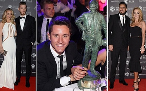 Herrera qua mặt Ibrahimovic giành giải 'Cầu thủ xuất sắc nhất năm' của Man United