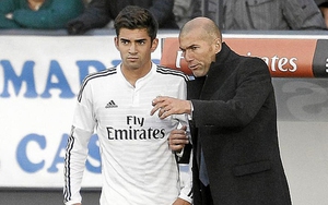 Zidane bất ngờ điền tên con trai vào danh sách đăng kí trận Real Madrid - Juventus