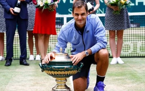 Roger Federer đã ‘lên dây cót’ cho Wimbledon bằng chức vô địch Halle Open