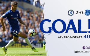 Morata 'ngon hơn' Lukaku trong ngày Chelsea thắng Everton
