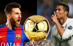 ẢNH CHẾ: Messi dâng Quả bóng Vàng cho Ronaldo, MSN lại phát khóc vì CR7