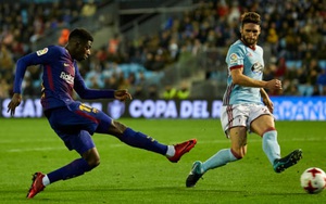 Video bàn thắng trận Celta 1-1 Barca: Không Messi, không Suarez, không chiến thắng