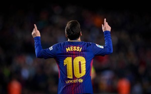 Video bàn thắng trận Barca 5-0 Celta Vigo: Messi lại tực sáng