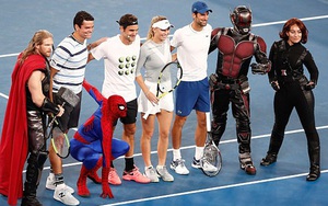 Federer cùng Người nhện và Thor khuấy đảo trước thềm Australian Open 2018