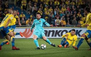 Video bàn thắng Las Palmas 1-1 Barcelona: Barca chỉ còn hơn Atletico 5 điểm