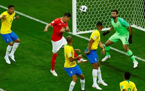 Nếu trọng tài áp dụng VAR, bàn thắng của Thụy Sĩ vào lưới Brazil đã không tồn tại