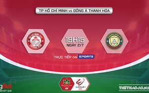 VIDEO TPHCM vs Thanh Hóa: Xem trực tiếp bóng đá V-League 2022 hôm nay