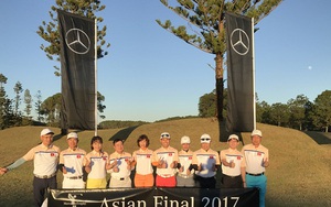 Dấu ấn golf Việt tại vòng chung kết Châu Á MercedesTrophy 2017