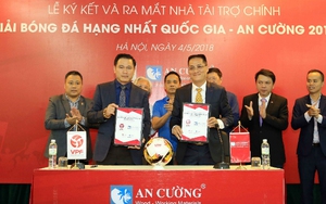 Giải hạng Nhất quốc gia 2018 chính thức có nhà tài trợ mới