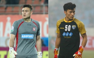 Thủ môn của U23 Việt Nam dự ASIAD: Tiến Dũng 'đấu' Văn Lâm