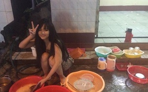 Báo Hàn phát cuồng trước hình ảnh cô gái Việt ngồi rửa bát