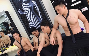 Báo Hàn Quốc 'sốt' với dàn mỹ nam Việt ngực trần phục vụ tiệm tóc