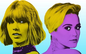 Taylor Swift tung chiêu ngay sau khi ‘kẻ thù’ Katy Perry ra album mới
