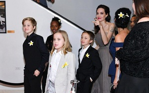 Angelina Jolie khoe hình xăm ‘ràng buộc’ cô với Brad Pitt