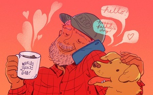 Ngày của bố: Hãy gọi điện cho bố trước khi đăng hình ông lên Facebook