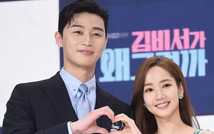 Chết cười với phản ứng của Park Seo Joon và Park Min Young khi xem mình đóng ‘Thư ký Kim’