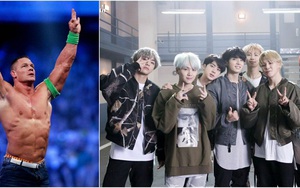 Thương BTS bị xô lấn ở sân bay, đô vật lừng danh John Cane xung phong làm vệ sĩ