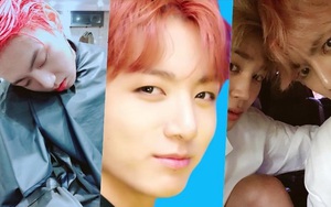 Các huynh BTS thi nhau đăng ảnh 'dìm hàng' Jungkook nhân sinh nhật cậu út