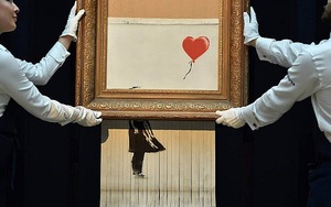 Vụ tranh Bansky tự hủy: dân tình đổ xô tới xem, nhà đấu giá có nhúng tay vào?