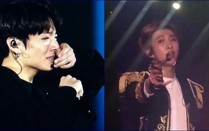 Bị ném đồ vào người, BTS vẫn cố cười khiến ARMY xót xa