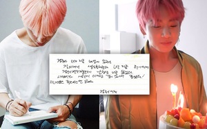 Khoảnh khắc đẹp vô cùng trong thư tay V BTS gửi Jungkook ngày sinh nhật