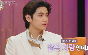 Khi V BTS được chú thích là người thật!