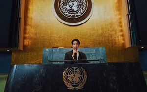 Phát biểu mạnh mẽ ở Liên hợp quốc, Jungkook BTS lên thẳng No.1 xu hướng toàn cầu