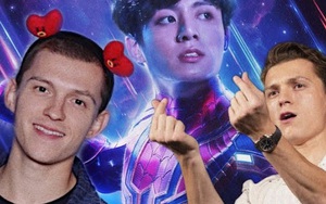 ‘Người nhện’ Tom Holland thừa nhận mê BTS, thích xem ảnh Jungkook