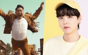Suga BTS sản xuất nhạc cho PSY, nức nở khen ngợi nhau