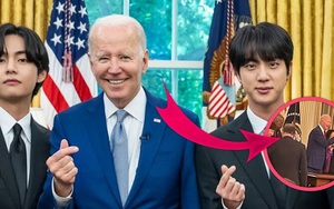 BTS về, Tổng thống Mỹ vẫn giữ thói quen 'thả tim'