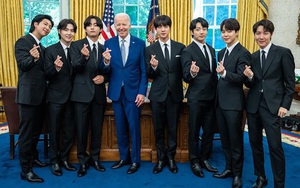 Nhờ BTS, ông Joe Biden có bài đăng hot nhất từ khi làm tổng thống