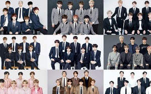 Thay đổi ngoạn mục của BTS qua ảnh chụp gia đình mỗi năm